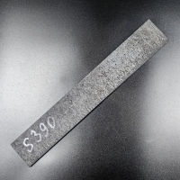 Заготовка для ножа из стали S-390 размеры: 250х40х3 мм